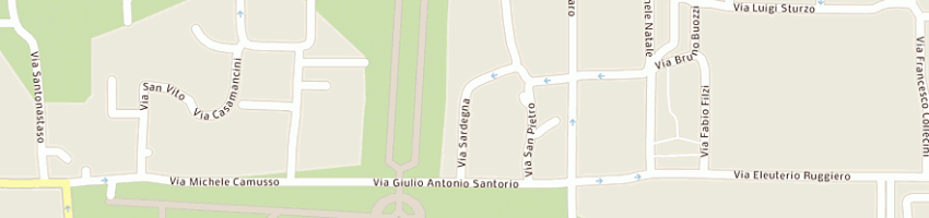 Mappa della impresa farina flavia e c sas a CASERTA