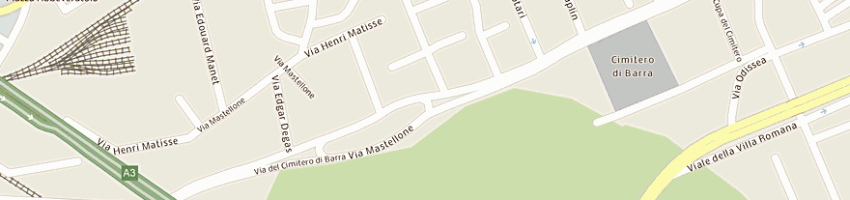 Mappa della impresa ditta conte gennaro falegnameria a NAPOLI
