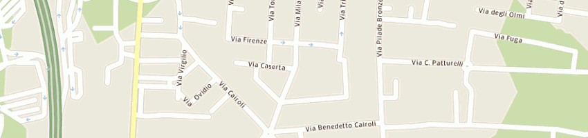 Mappa della impresa giocomania sas di mauro pancrazio e c a SAN NICOLA LA STRADA