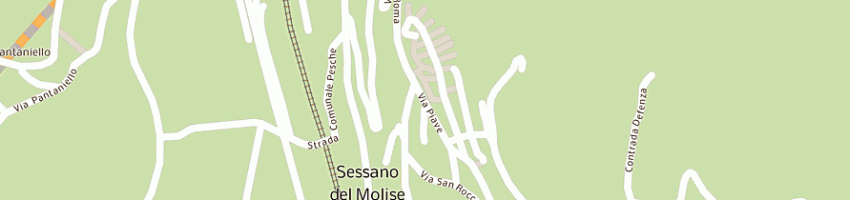 Mappa della impresa molisana gas srl a SESSANO DEL MOLISE