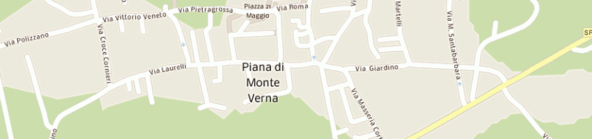 Mappa della impresa galakticos srl a PIANA DI MONTE VERNA