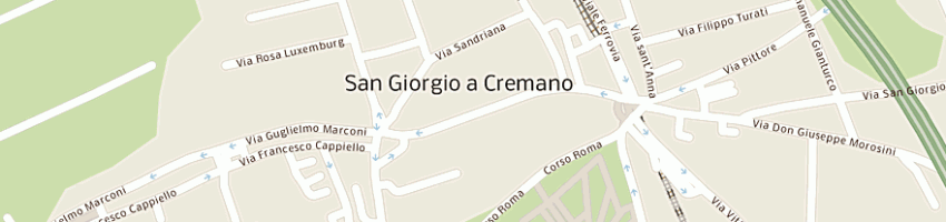 Mappa della impresa little bar sas di di carluccio alessandro e c a SAN GIORGIO A CREMANO