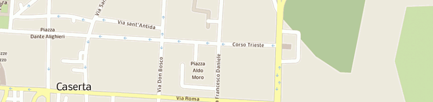 Mappa della impresa direzione didattica statale v circolo a CASERTA