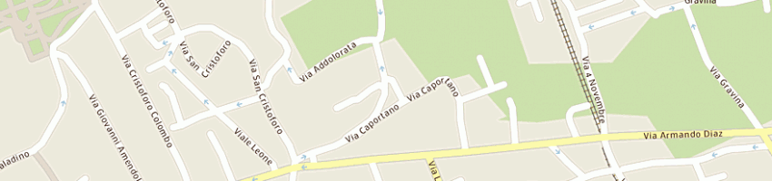 Mappa della impresa ferrante alberto a PORTICI