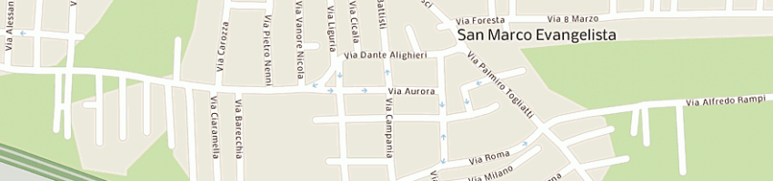 Mappa della impresa farmacia smarco snc delle dottoresse bifulco teresa e bifulco agnese a SAN MARCO EVANGELISTA