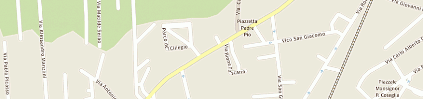 Mappa della impresa poste italiane a CASALNUOVO DI NAPOLI