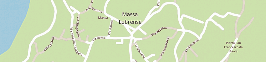 Mappa della impresa ristorante lo scoglio a MASSA LUBRENSE