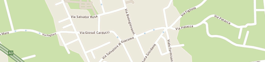 Mappa della impresa studio legale diffidenti chiappetta romano a SAN GIORGIO A CREMANO