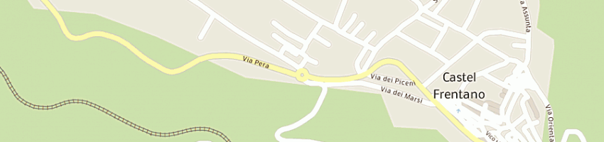 Mappa della impresa pro cover srl a CASTEL FRENTANO