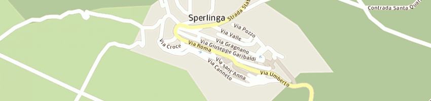 Mappa della impresa pane giuseppe a SPERLINGA