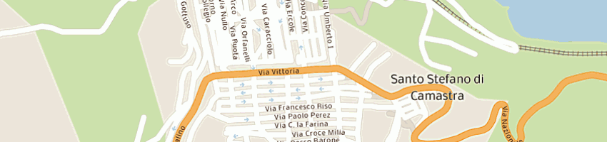 Mappa della impresa pizzuto giovanni a SANTO STEFANO DI CAMASTRA