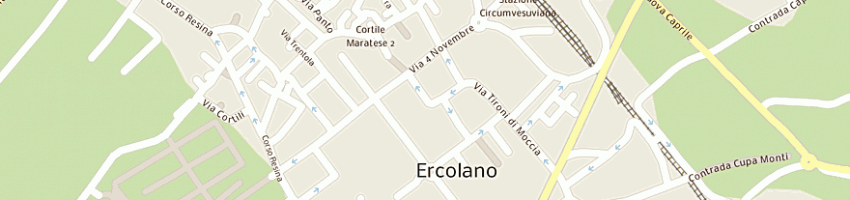 Mappa della impresa nocerino srl a ERCOLANO