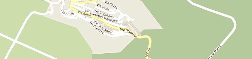 Mappa della impresa poste e telecomunicazioni a SPERLINGA