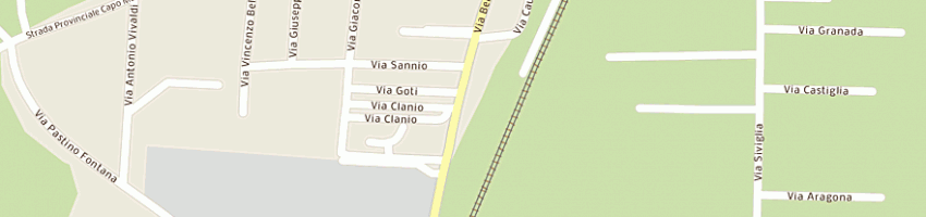 Mappa della impresa cafora antonio a CASALNUOVO DI NAPOLI