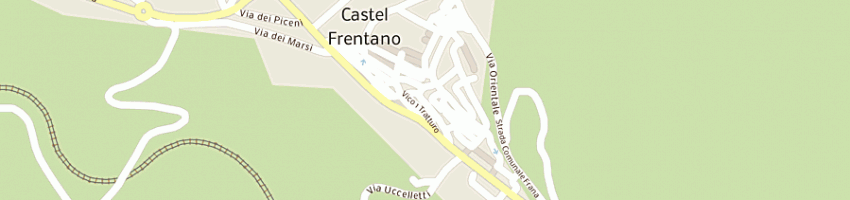 Mappa della impresa d'angelo antonio snc di d'angelo gabriele e c a CASTEL FRENTANO