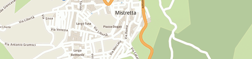 Mappa della impresa camera del lavoro cgil provinciale a MISTRETTA