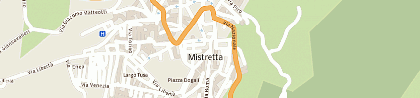 Mappa della impresa mentesana sebastiano a MISTRETTA