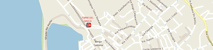 Mappa della impresa ottical moda sas a TORRE DEL GRECO