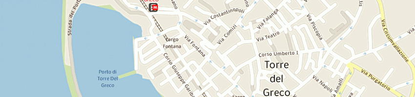 Mappa della impresa fedelissima srl a TORRE DEL GRECO