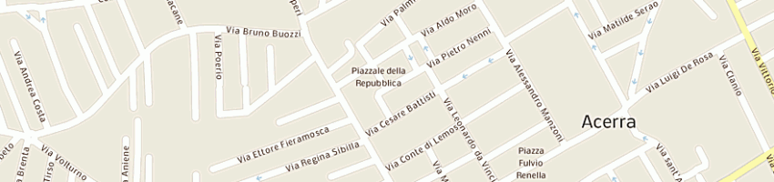 Mappa della impresa cristal bar di v d'angelo a ACERRA
