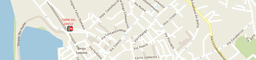 Mappa della impresa RISTORANTE PIZZERIA IL GIARDINO DI VIA VENETO