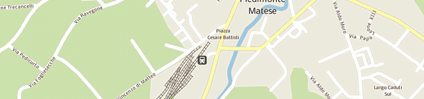 Mappa della impresa milano domenico a PIEDIMONTE MATESE