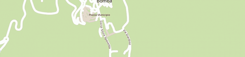 Mappa della impresa casa albergo per anziani b spaventa a BOMBA
