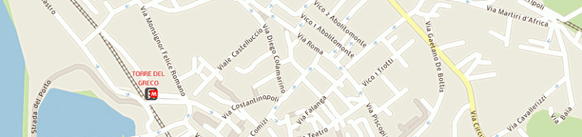 Mappa della impresa cozzolino vittorio a TORRE DEL GRECO