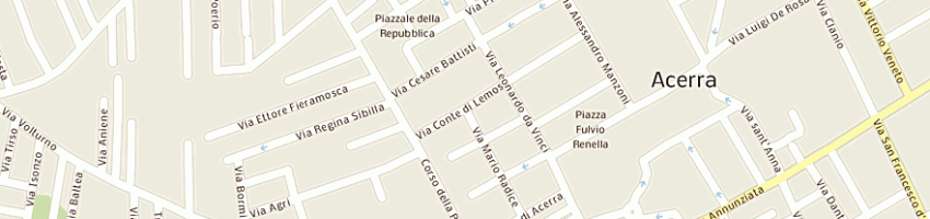 Mappa della impresa renella giovanni e c snc a ACERRA