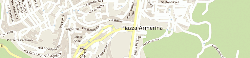 Mappa della impresa parisi gaetano a PIAZZA ARMERINA