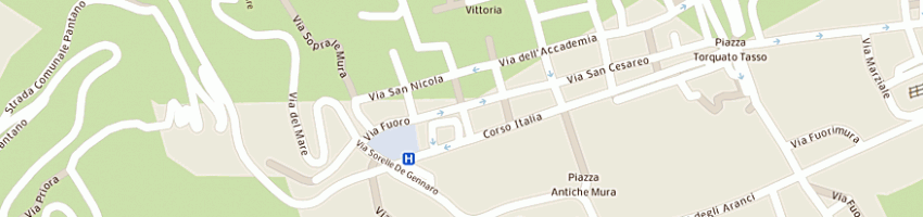 Mappa della impresa di leva francesco e giuseppe snc di di leva tatiana e rossano a SORRENTO