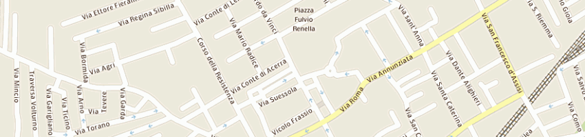 Mappa della impresa crimaldi cuono a ACERRA