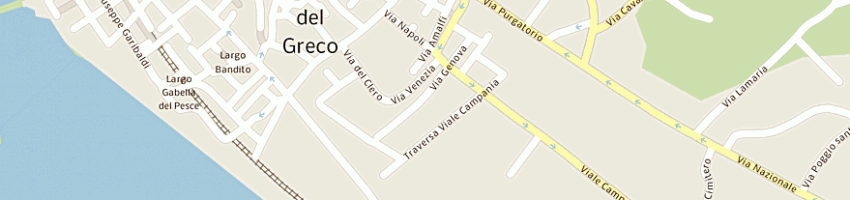 Mappa della impresa ricciardi antonio e c (sas) a TORRE DEL GRECO