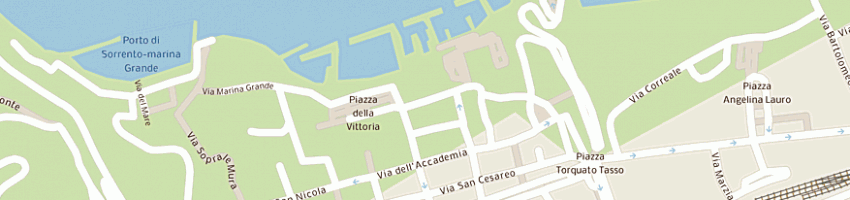 Mappa della impresa boutique au coin di gargiulo bruno e c sas a SORRENTO