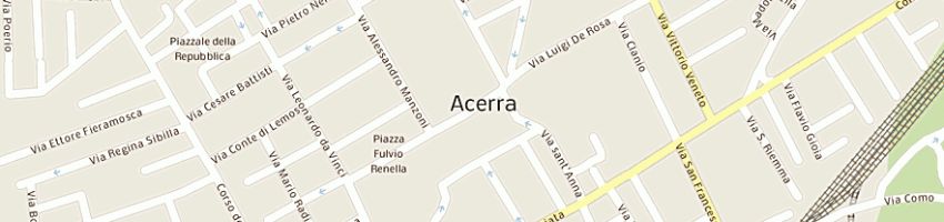Mappa della impresa tab trade srl a ACERRA