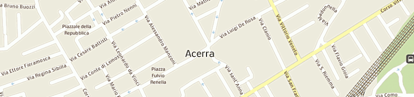 Mappa della impresa anatab-associazione nazionale tabacchicoltori a ACERRA