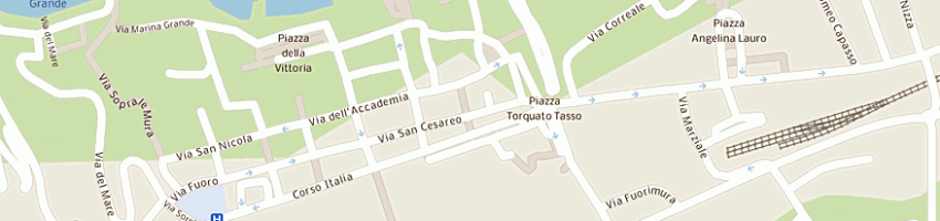 Mappa della impresa enoteca l'alambicco di coppola carlo a SORRENTO