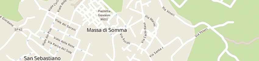 Mappa della impresa cereal commercio meridionale srl a MASSA DI SOMMA