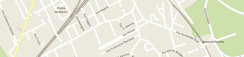 Mappa della impresa bunny club a NAPOLI
