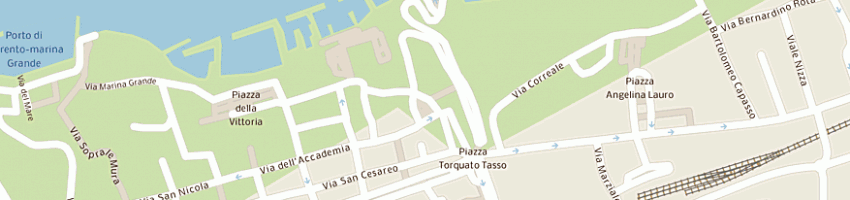 Mappa della impresa albergo palazzo marziale sas diravenna e c a SORRENTO