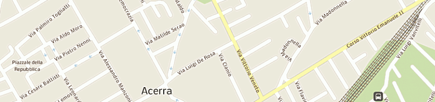 Mappa della impresa pascarella piercarlo a ACERRA