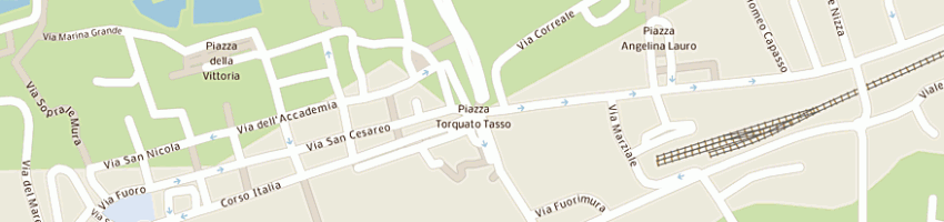 Mappa della impresa scuola elementare a SORRENTO