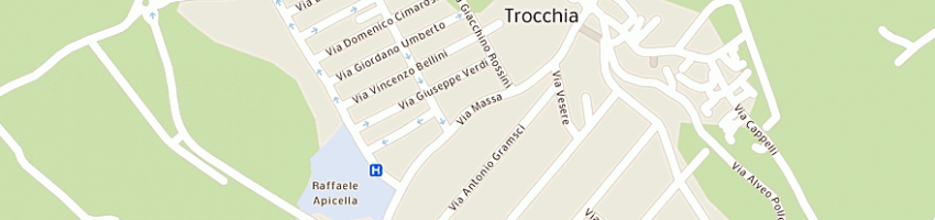 Mappa della impresa punto in regali di ciano sebastiano a POLLENA TROCCHIA