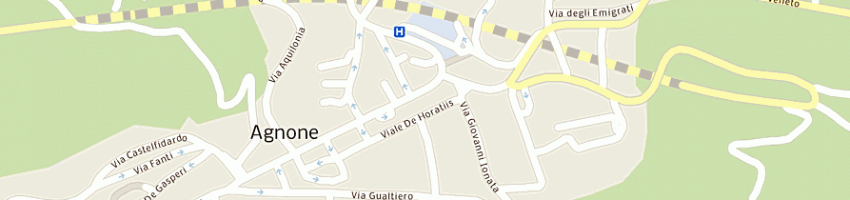 Mappa della impresa capparozza alfonso a AGNONE