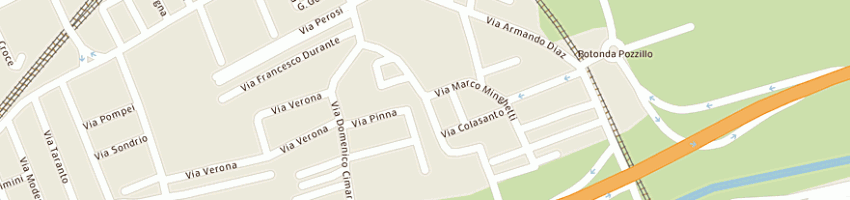 Mappa della impresa imie sas di la montagna domenico e c a ACERRA