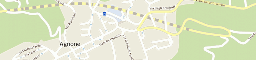 Mappa della impresa di ciocco felice vittorio snc a AGNONE