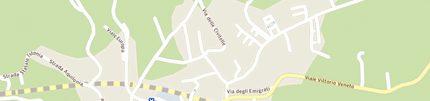 Mappa della impresa edil sole - srl a AGNONE