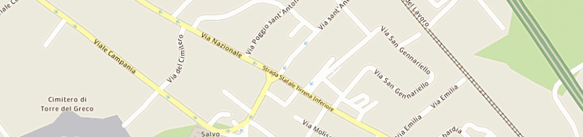 Mappa della impresa convento frati minori a TORRE DEL GRECO