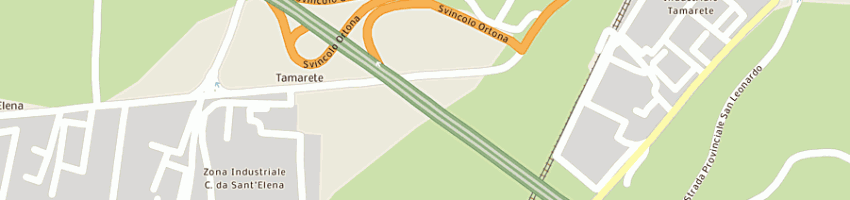 Mappa della impresa eni spa a ORTONA