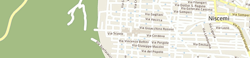 Mappa della impresa di benedetto mariano giuseppe a NISCEMI